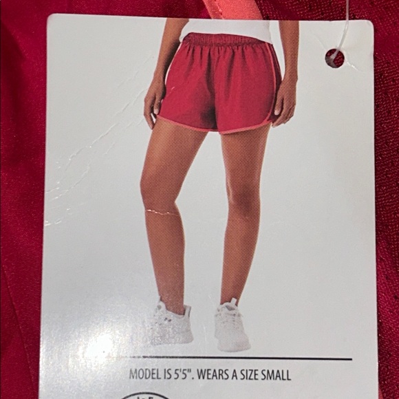 Member's Mark Ladies Active Running Shorts - Red - Picture 4 of 4